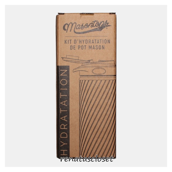 Masontops Mason Jar Hydration Kit NWT/NIB - Picture 2 of 13
